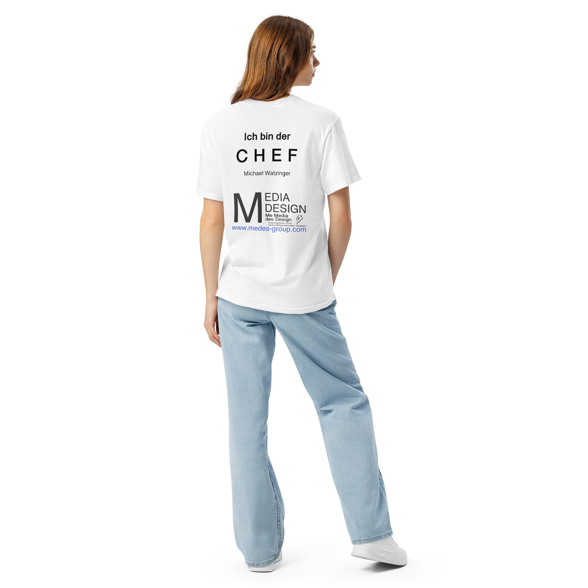 Medes Group Comfort Colors seventy-four Unisex T-Shirt White