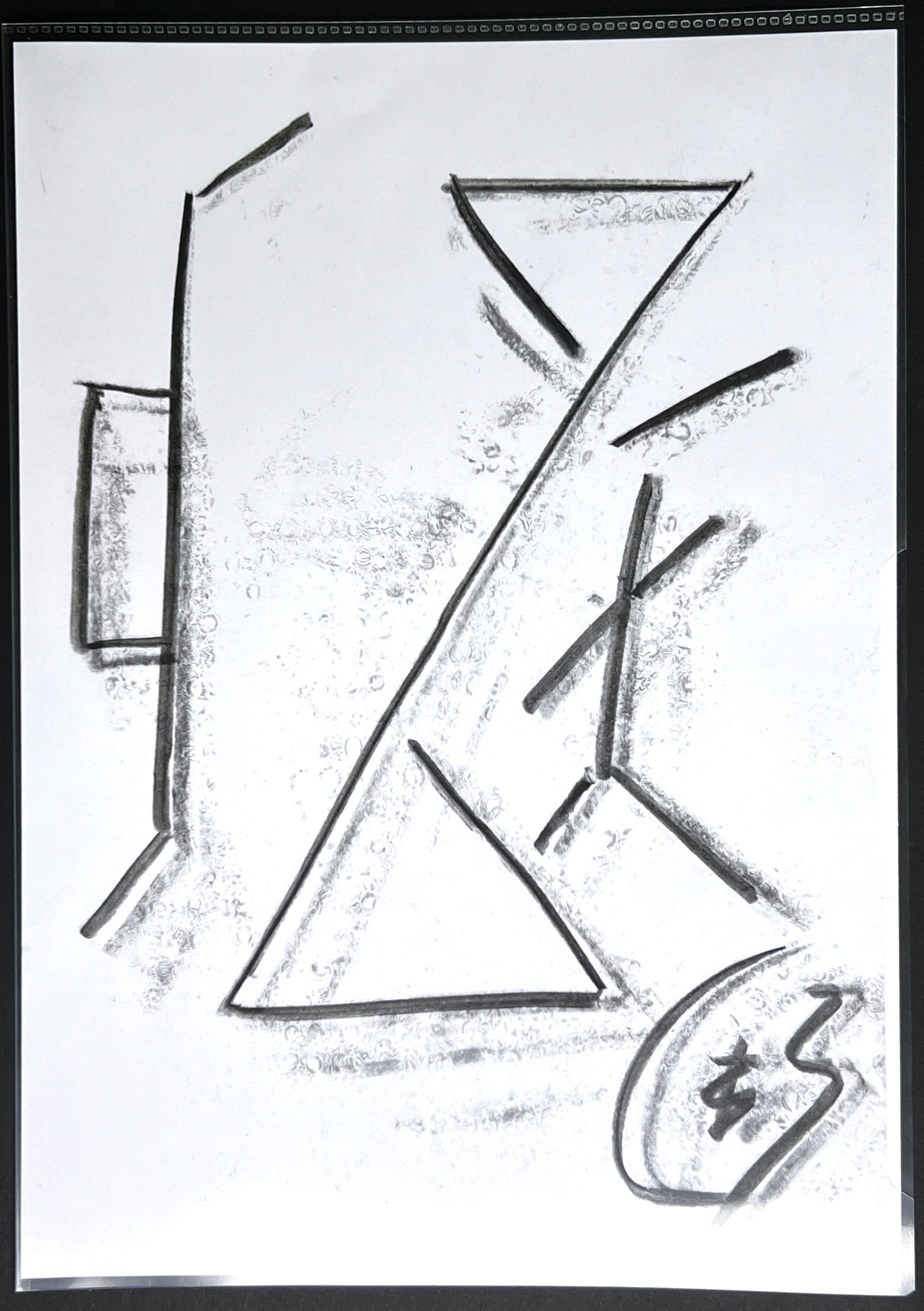 Zeigen Zeichnung by Michail