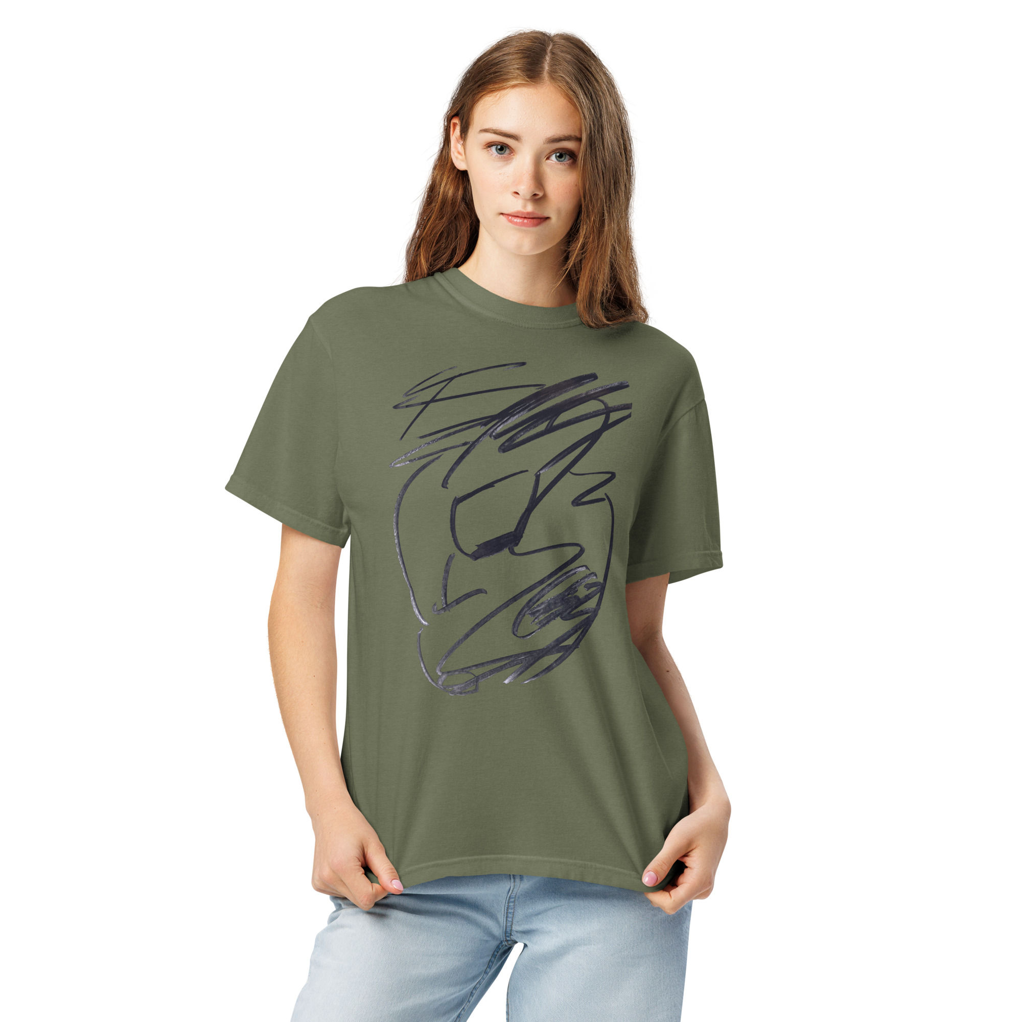 Medes Group Comfort Colors sixty-three Unisex T-Shirt Moss