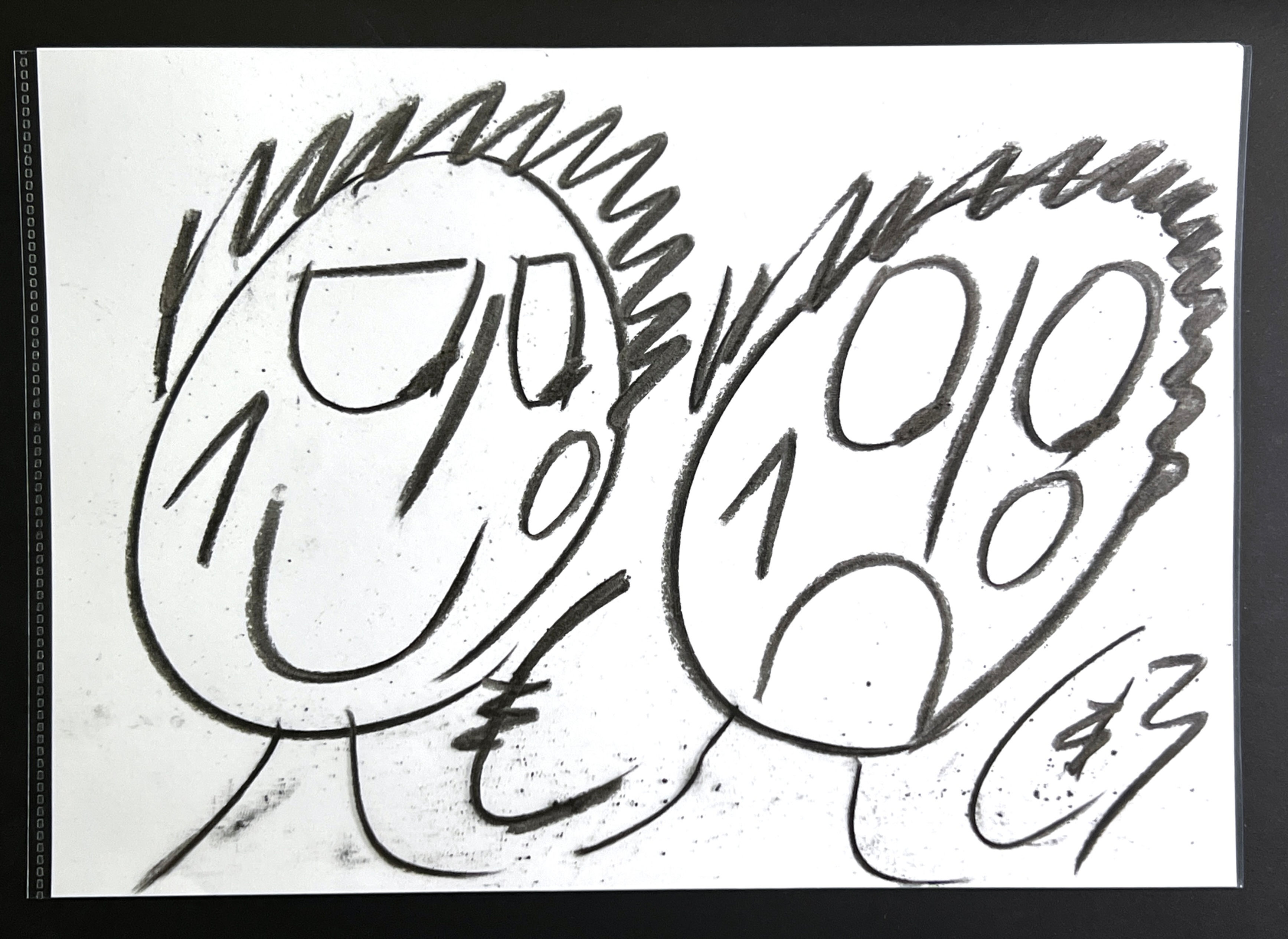 Doppelt 10 Zeichnung by Michail