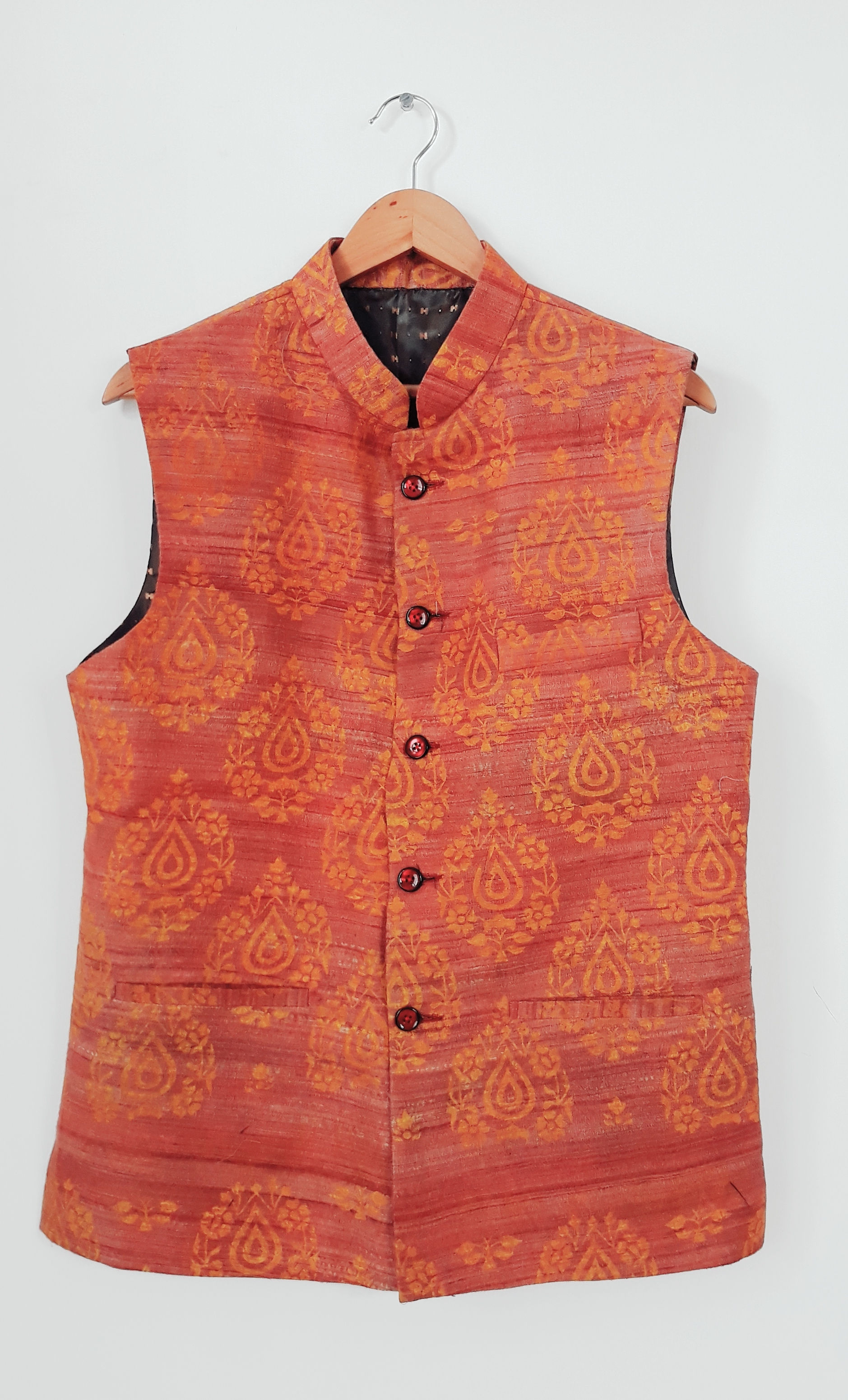 AHIMSA SILK WAISTCOAT