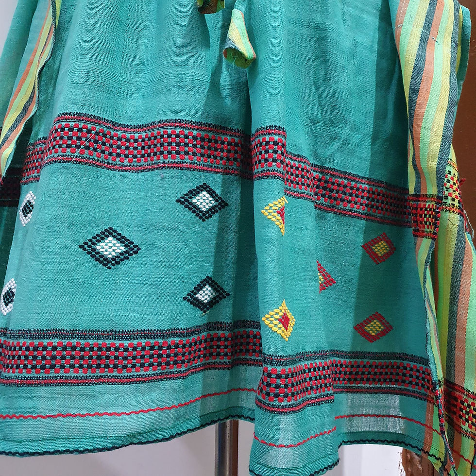 Thumbnail: WOVEN KAFTAN DRESS