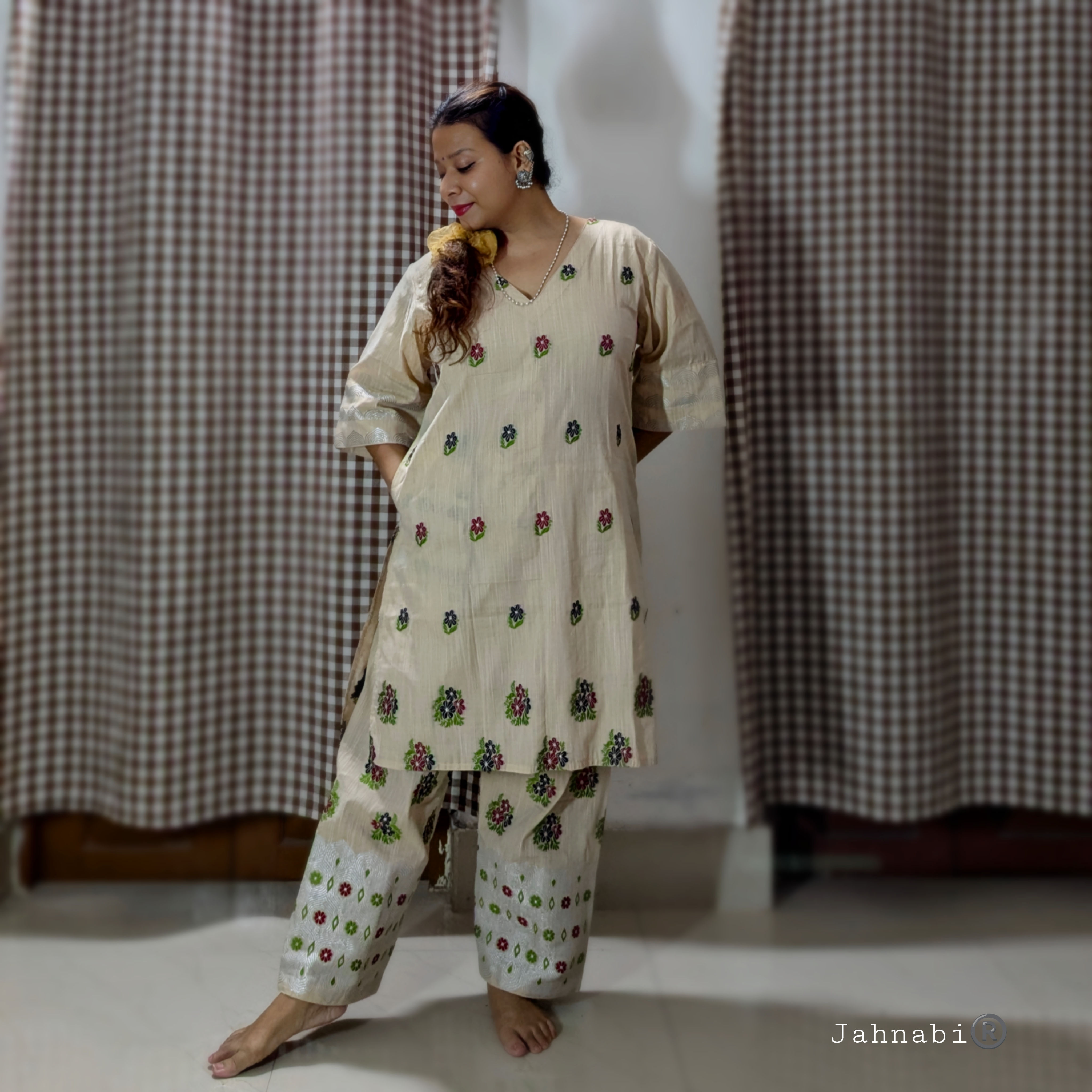 Ivory Kurta Set