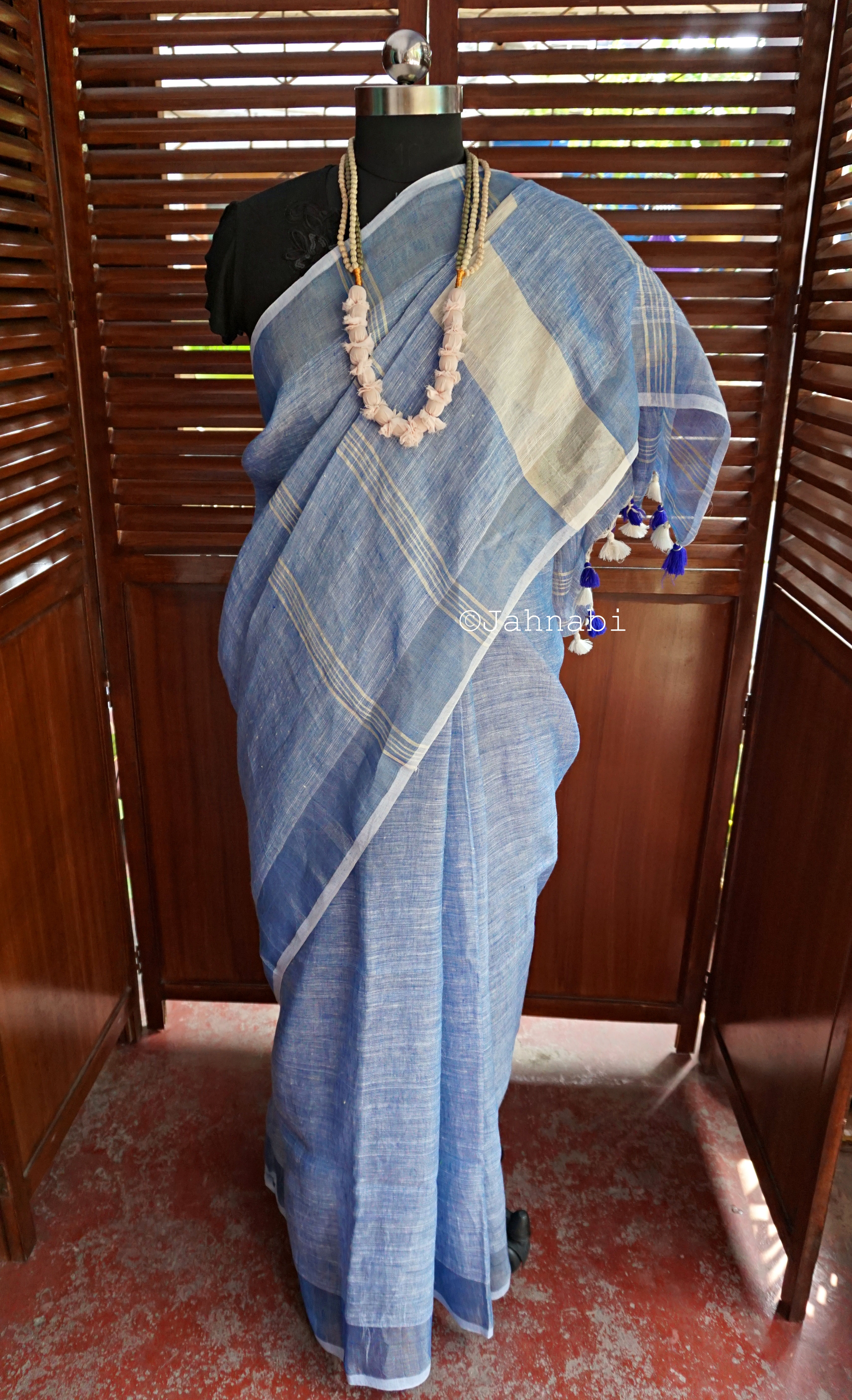 LINEN SAREE.