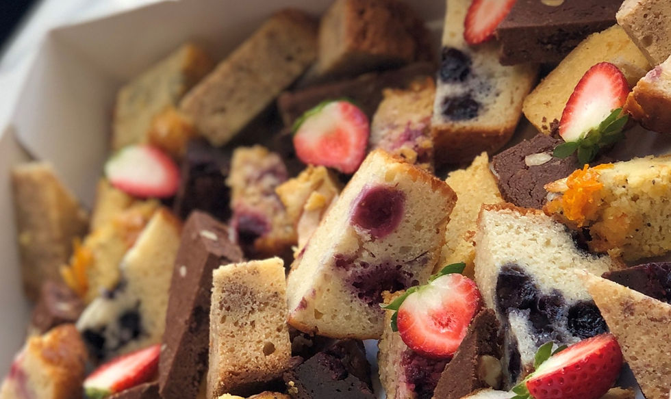 Arranged Food and Objects