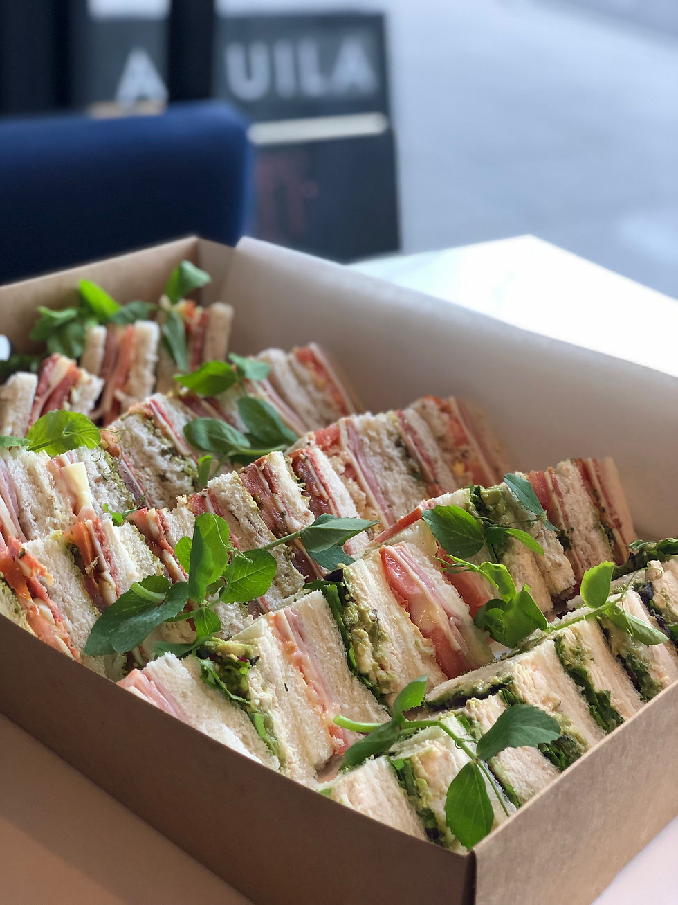 Arranged Food and Objects