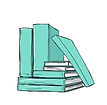 teal books with a white background.jpg