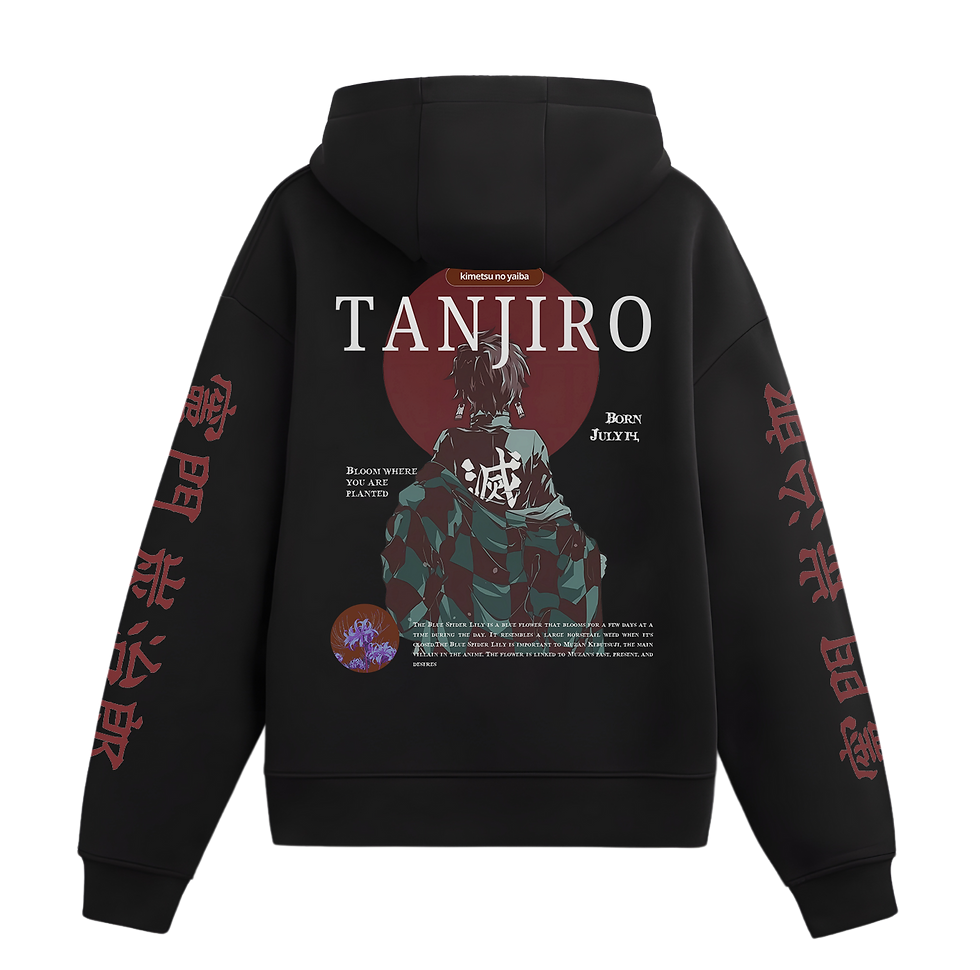 Thumbnail: Tanjiro Animie  Unisex Premium Quality Animie Hoodies