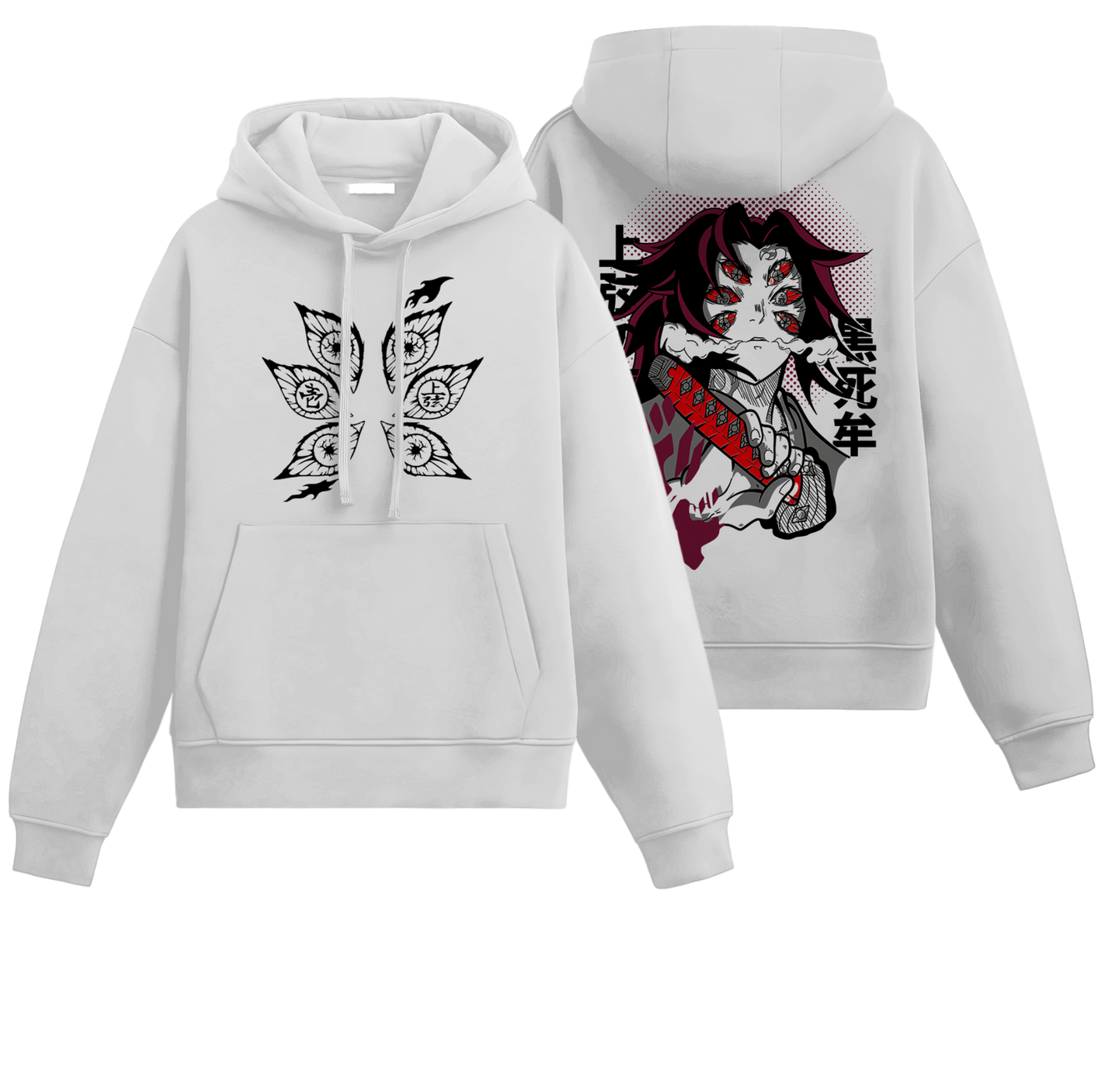 Kokushibo Animie  Unisex Premium Quality Animie Hoodies