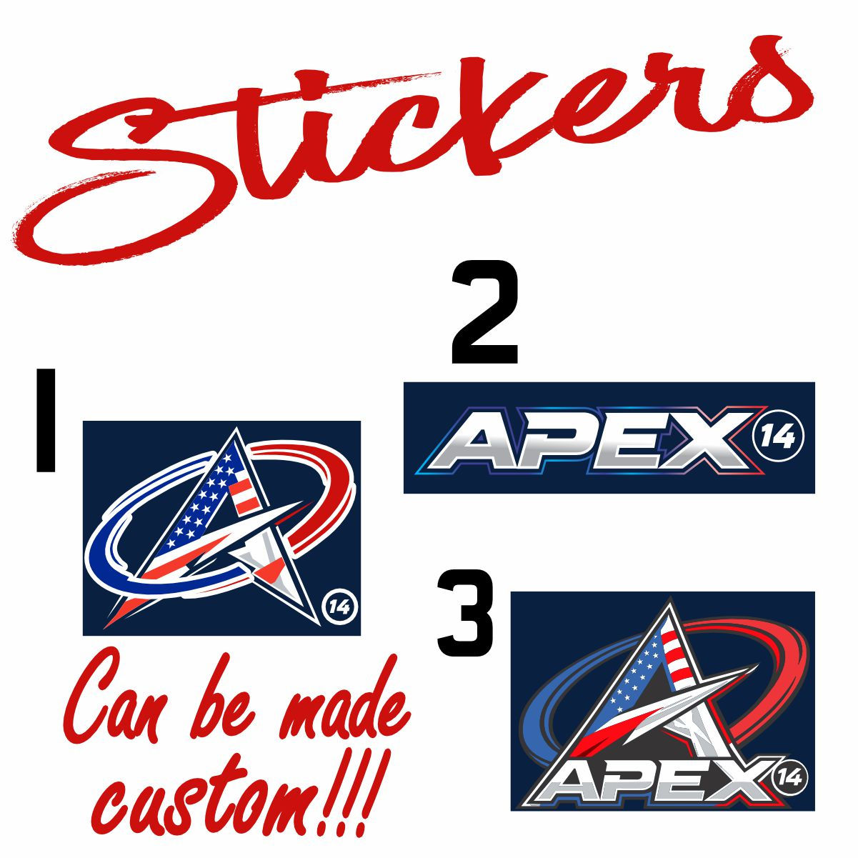 APEX-Fan Stickers