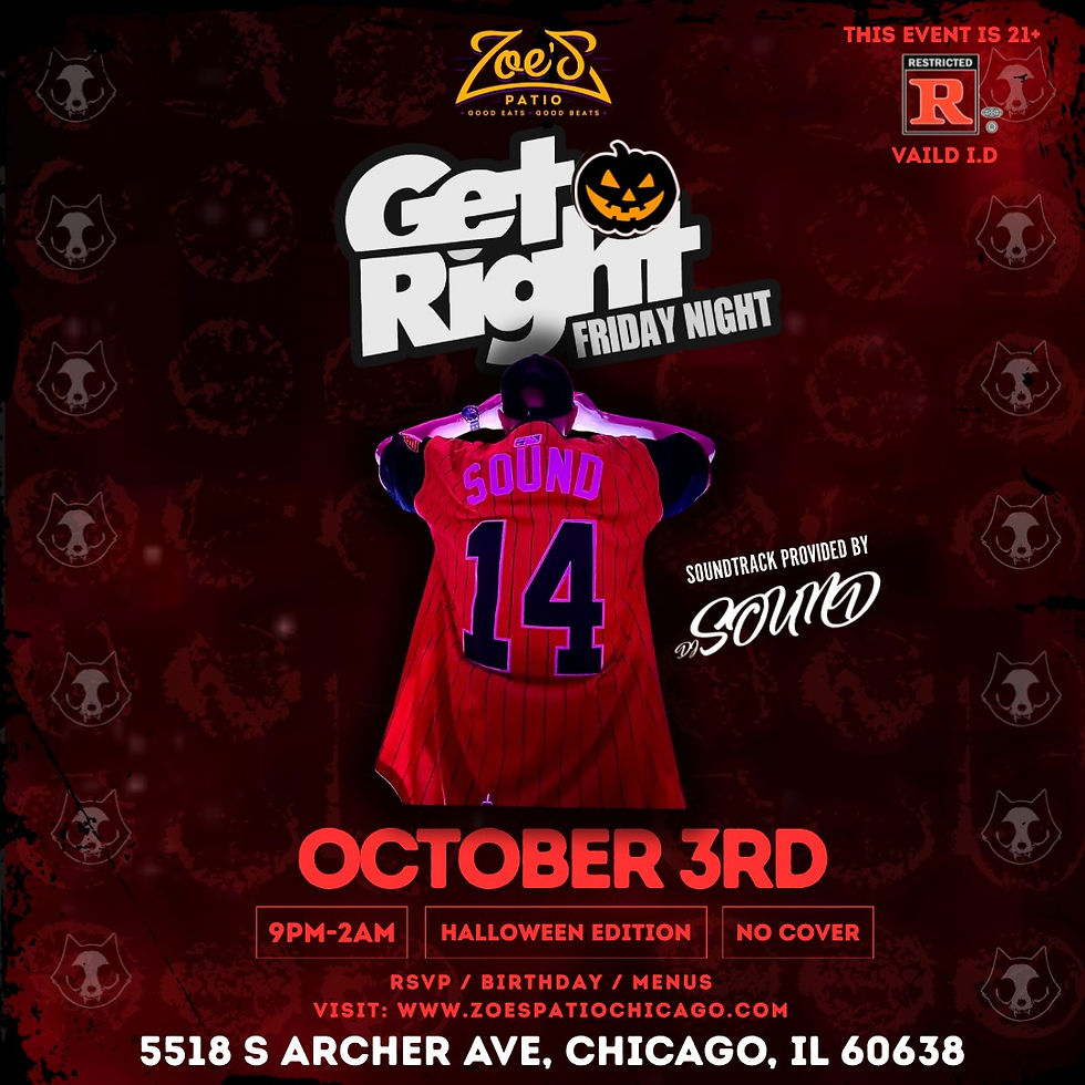 Friday Night Get Right w/ DJ Sound