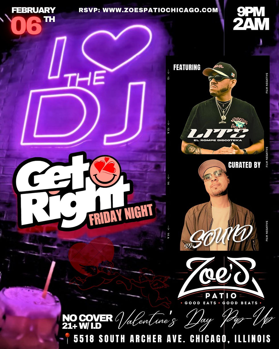 Friday Night Get Right w/ DJ Sound + Lite