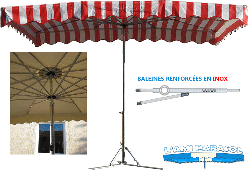 Market Umbrella 3mx3m Telescopic