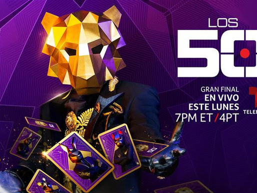 LOS 50 CIERRA CON BROCHE DE ORO CON UN IMPACTANTE FINAL EN VIVO DE COSTA A COSTA ESTE LUNES, 9 DE DICIEMBRE A LAS 7 PM ET/6 CT/4 PT POR TELEMUNDO