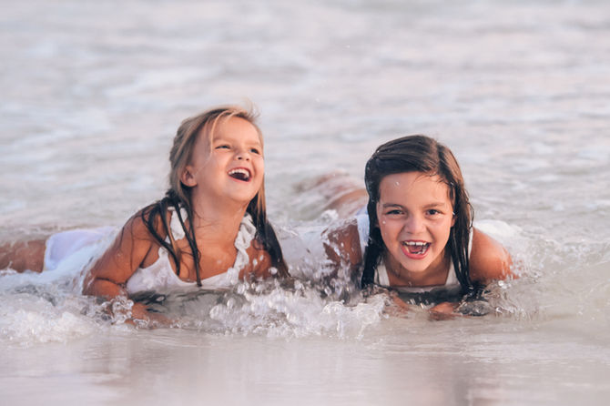 WaterSound Family Beach Portrait Session