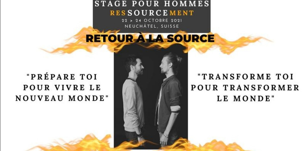 Stage pour hommes * resSOURCEment *