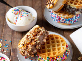 דוכן ופל בלגי לאירועים