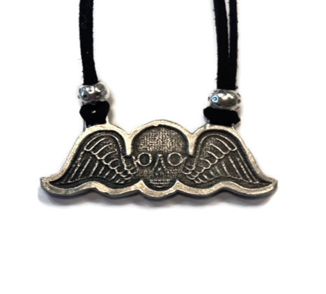 Winged Skull Necklace