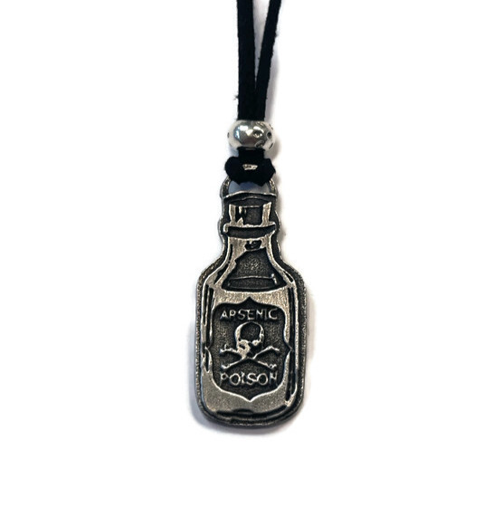 Arsenic Poison Bottle Necklace