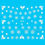 Thumbnail: 1Sheet Xmas Nail Art Water Decals White Snowflake Snowman Transfer Stickers