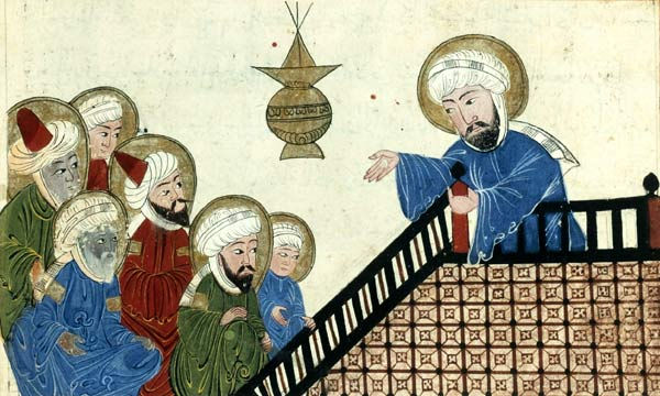 Representación ilustrativa de Mahoma.
