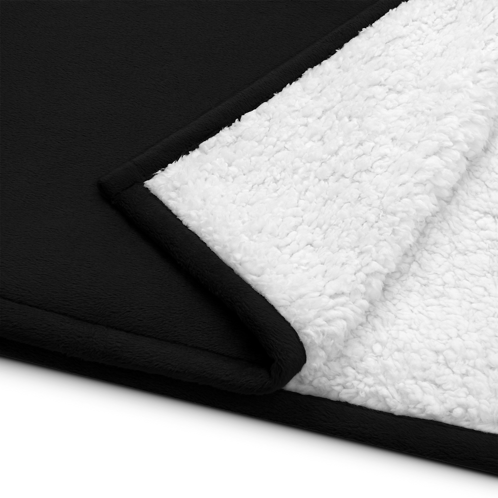 Thumbnail: ZERO REGRETS Premium Sherpa Blanket 50″ × 60″