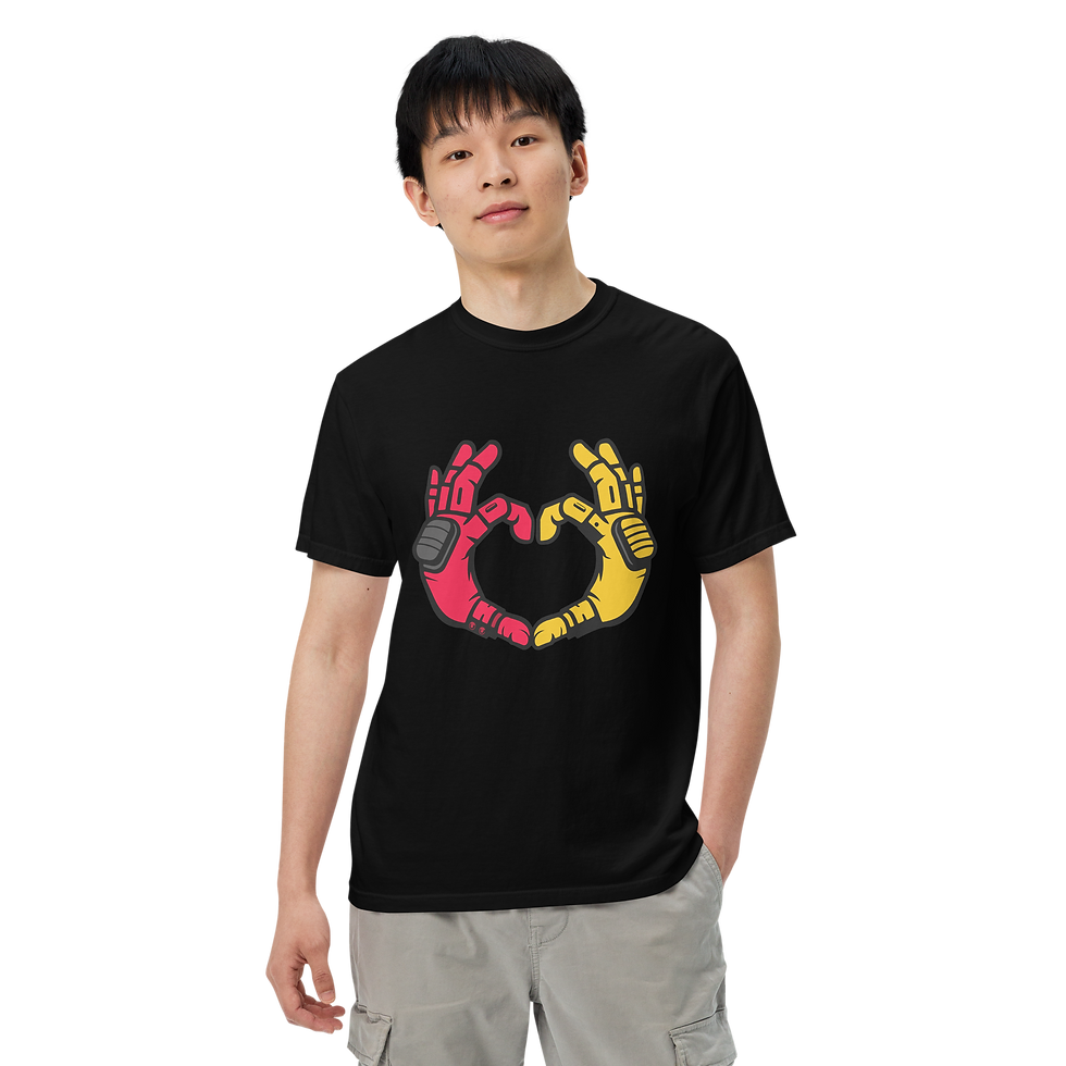 Thumbnail: FRIENDSHIP Unisex Tshirt D&W