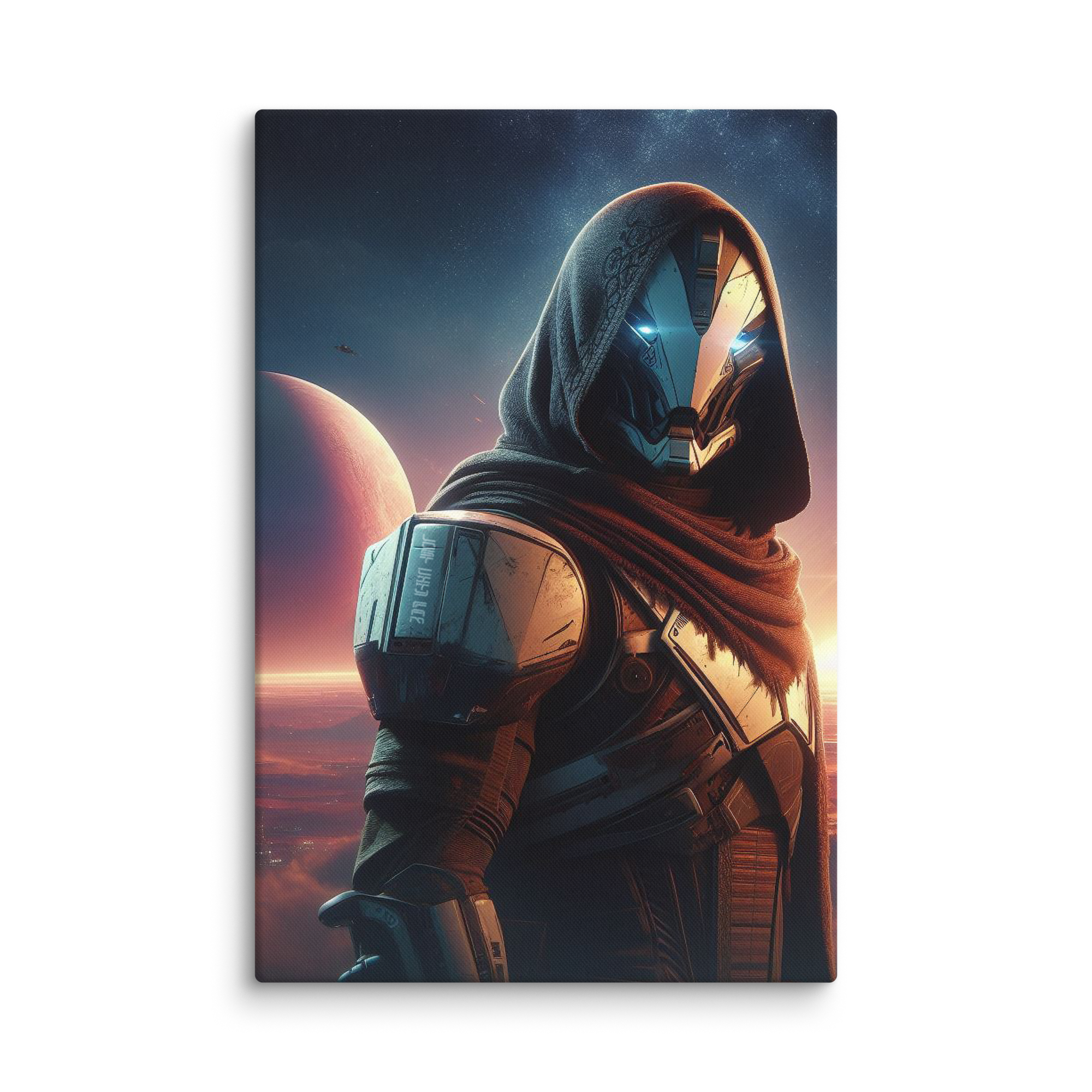 Hunter Twilight Designed by TheLostDrake Large Wall Canvas Art