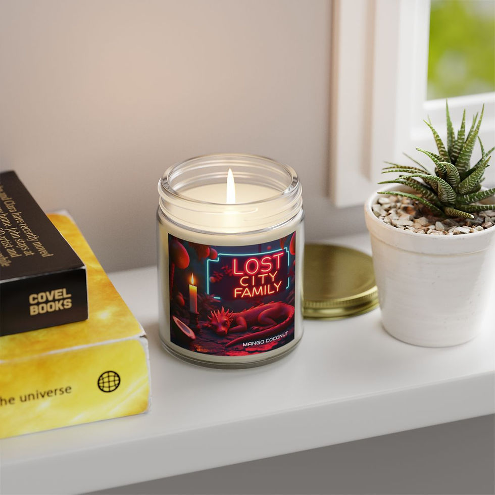 Thumbnail: Lost City Family Mango Coconut Candle (4oz, 9oz)