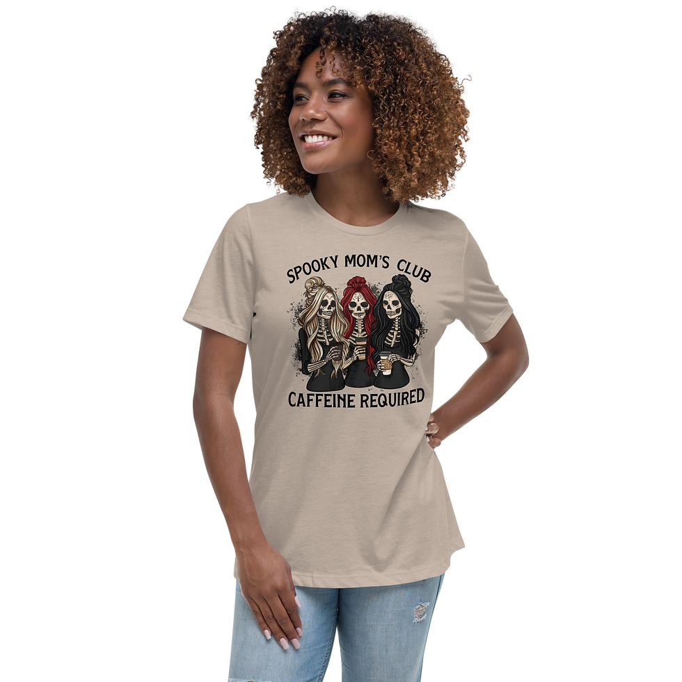 Thumbnail: Spooky Mom's Club Lost City 2025 Relaxed T-Shirt