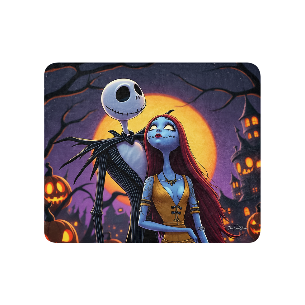 Thumbnail: "Nightmare Before Drakemas" Design by TheLOstDrake Large Sherpa Blanket
