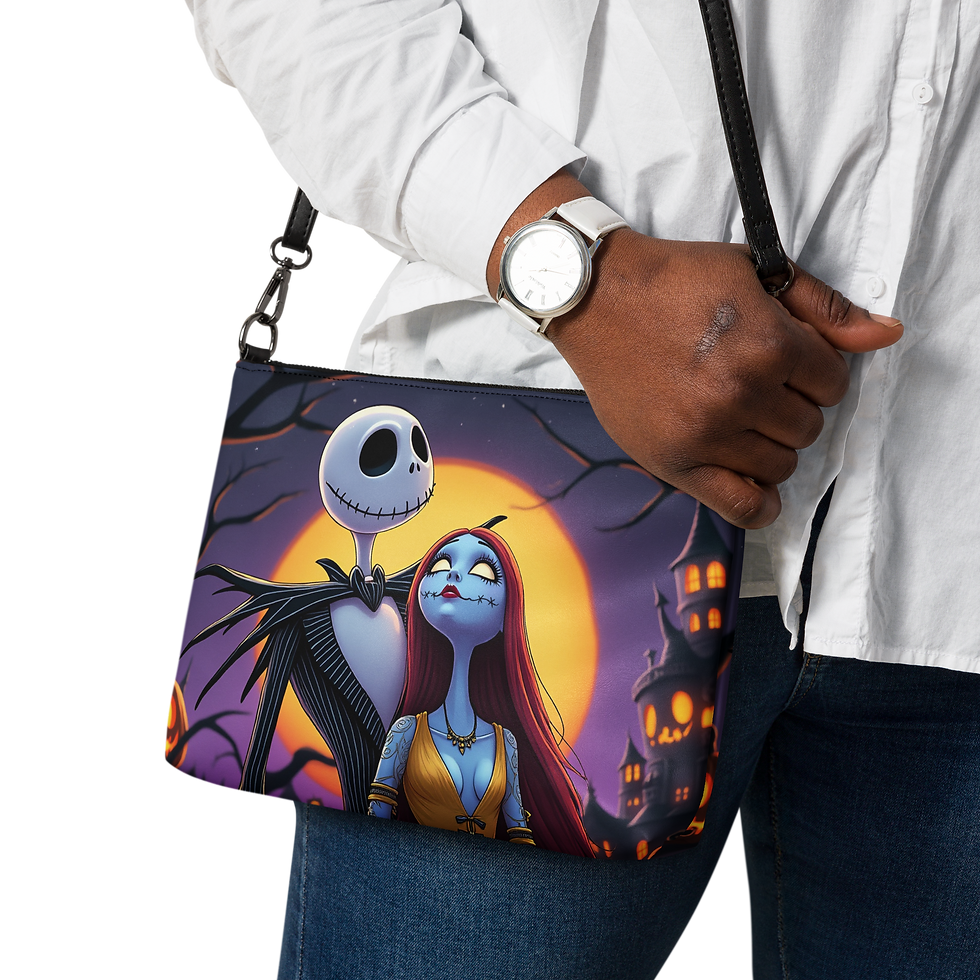 Thumbnail: "Nightmare Before Drakemas" Designed by: TheLostDrake Crossbody Bag