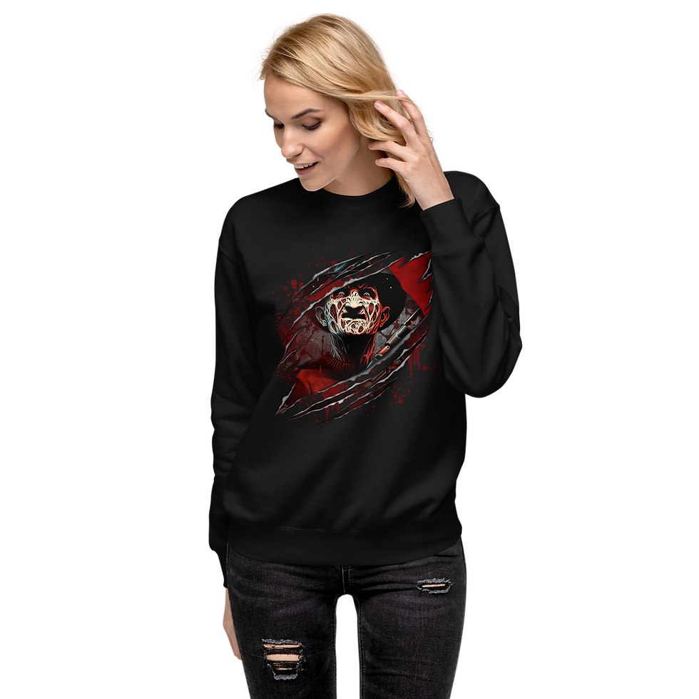 Thumbnail: Nightmare on Drake Street Unisex Spooky Series Premium Sweatshirt