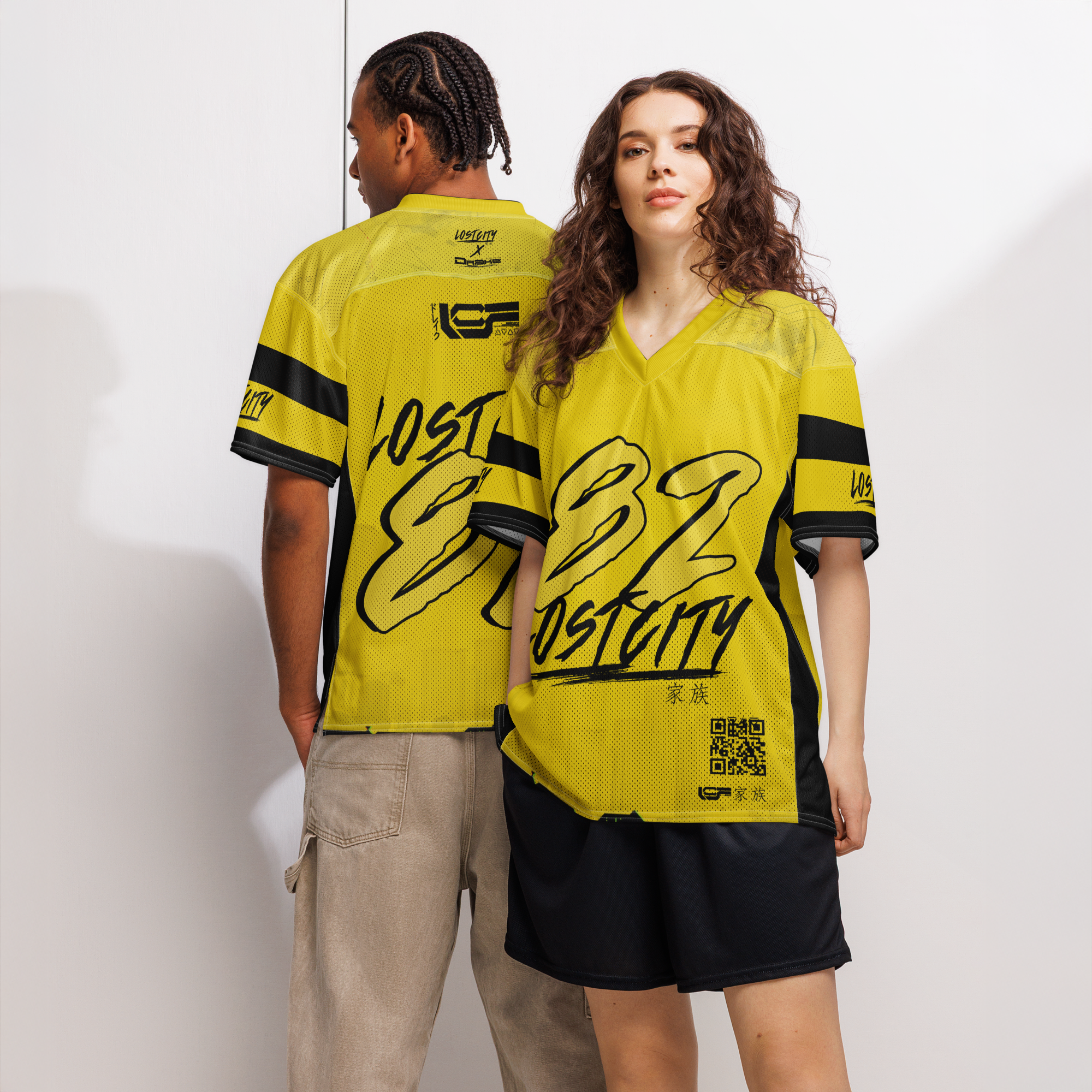 Lost City Football 2026 Jersey "Black and Yellow"