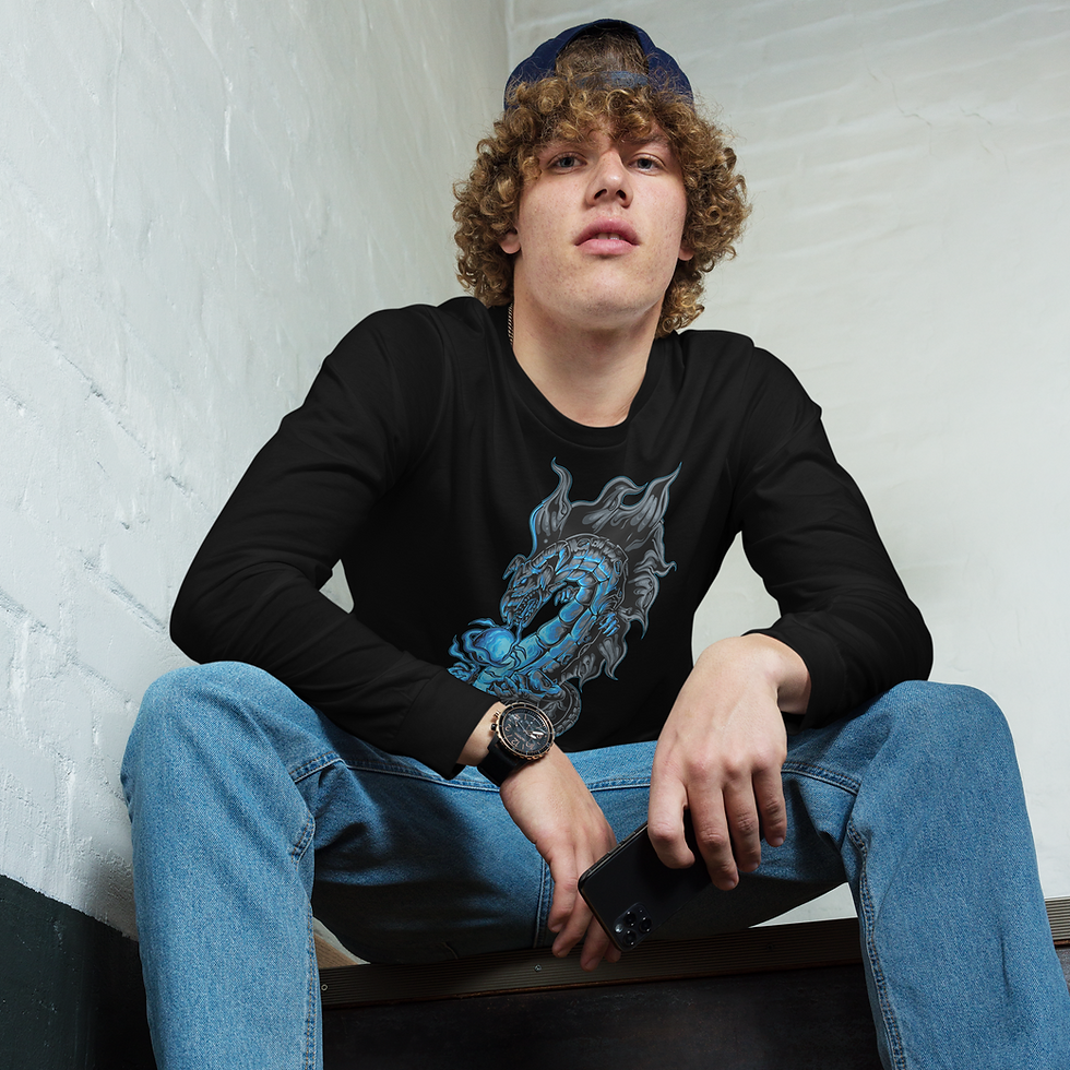 MONSTERS AND MAYHEM "DRAGON" EDITION! Unisex Long Sleeve Tee