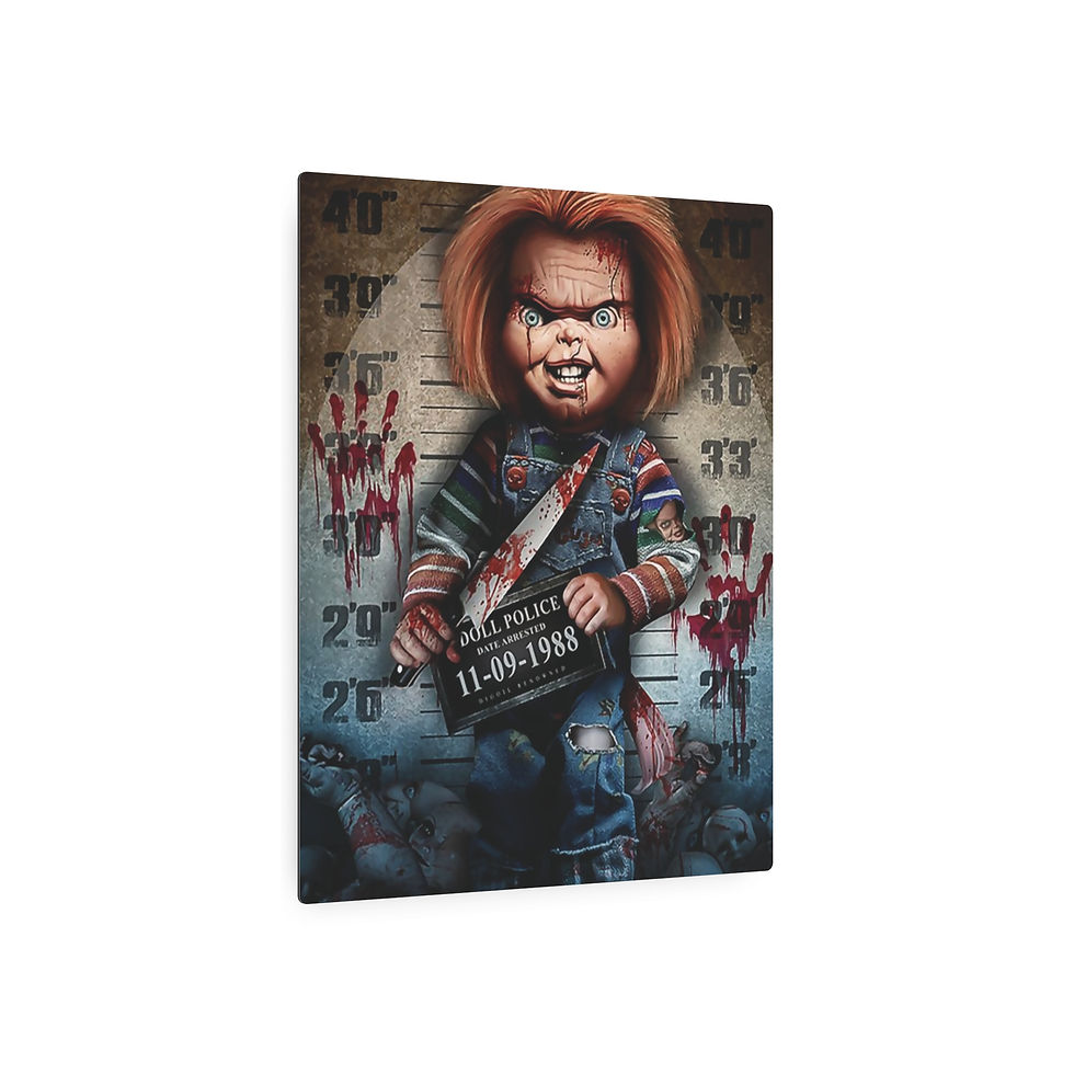 Thumbnail: "CHUCKY" Lost City Monsters Horror Metal Art Series–Limited Collector's Edition