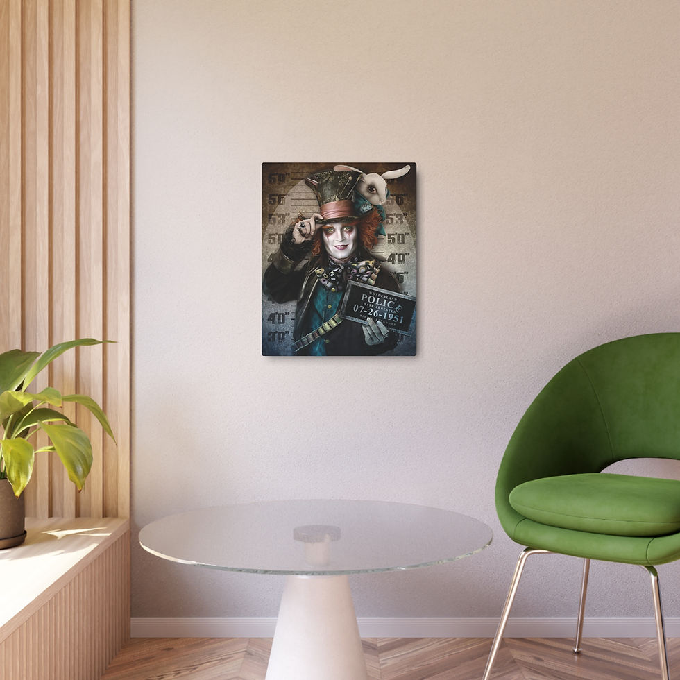 Thumbnail: "HATTER" Lost City Monsters Metal Art Series – Limited Collector's Edition
