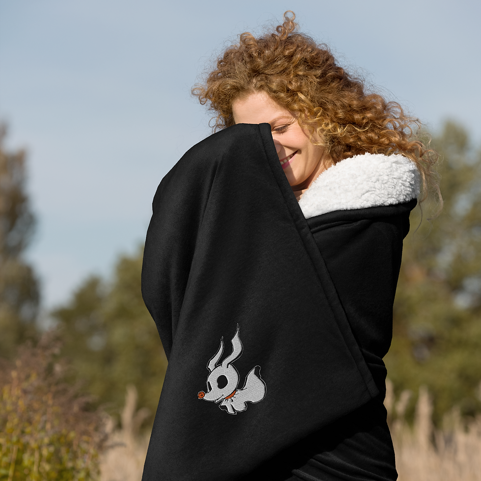Thumbnail: ZERO REGRETS Premium Sherpa Blanket 50″ × 60″