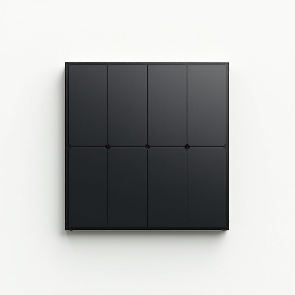 Monocrystalline Roof Module
