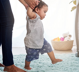Baby learning how to walk 