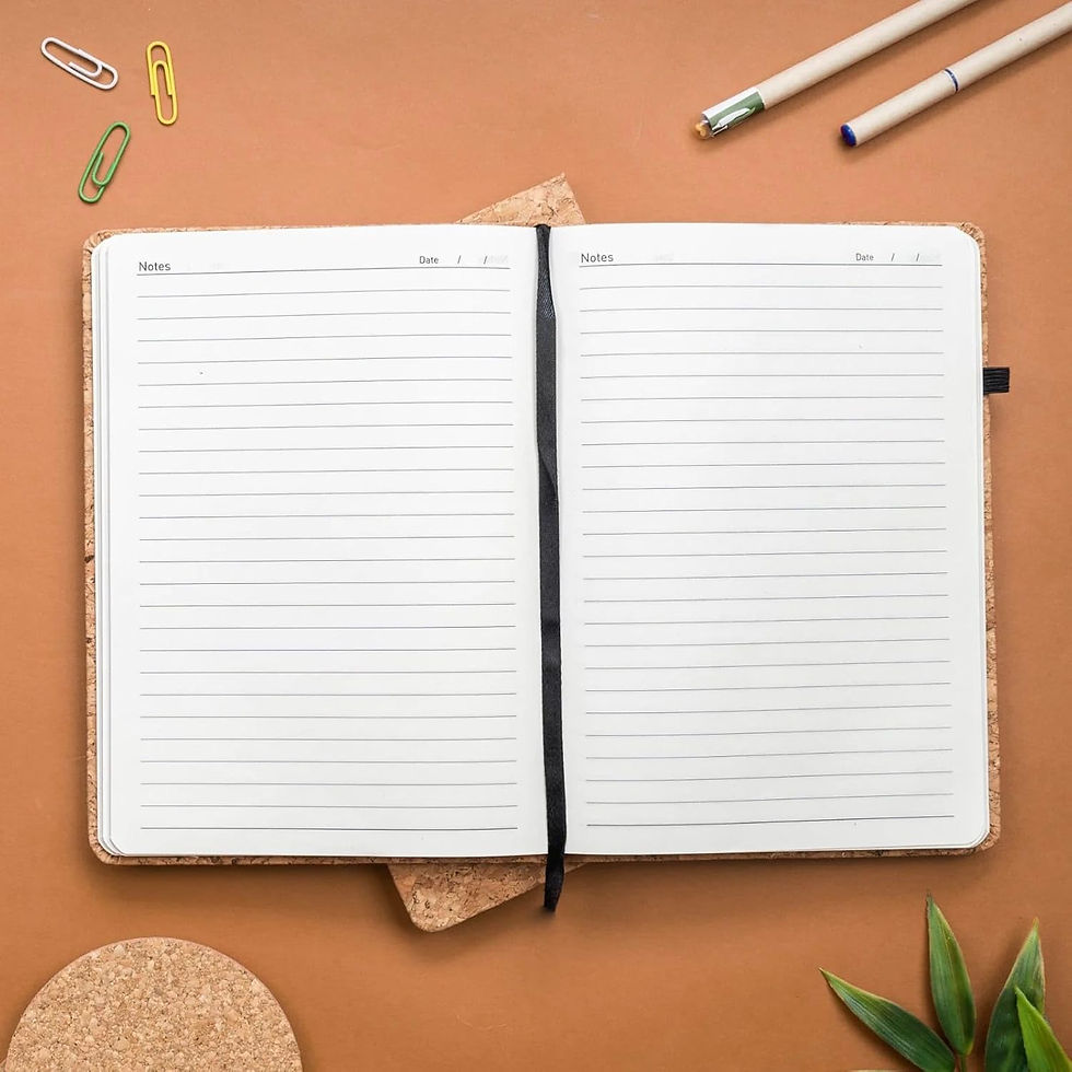 Thumbnail: Ecofriendly diary- Customize it with your name and image