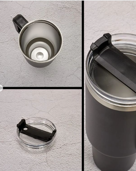 Thumbnail: Personalized Tumbler with Steel Straw ( 1200 ml )