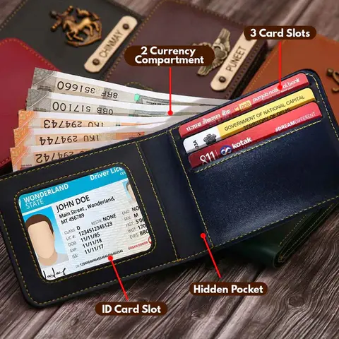 Thumbnail: Custom Name Wallet with Charm