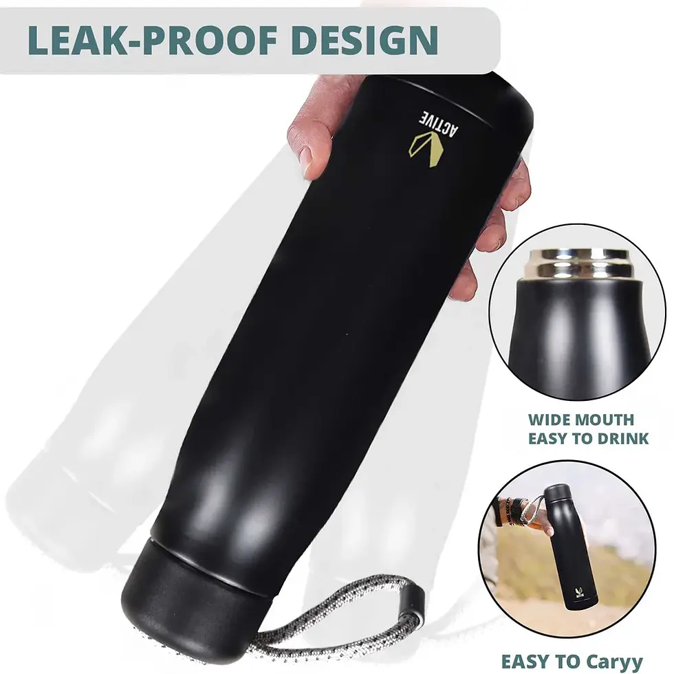 Thumbnail: Personalized Thermal Flask with Carry Strap