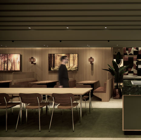 Capella Hotel Taipei | 台北嘉佩樂酒店　室內設計　員工餐廳設計