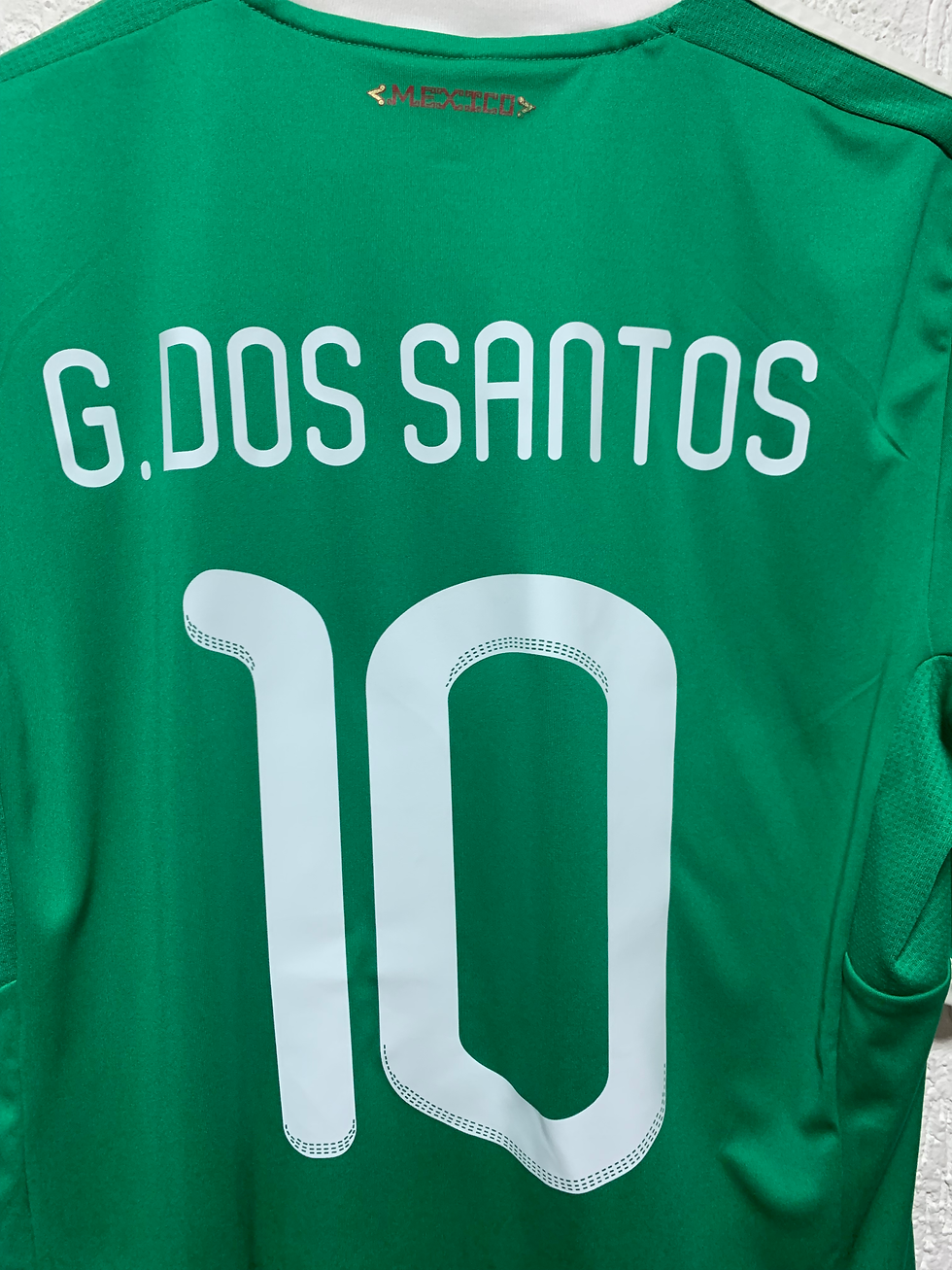 Miniatura: Camiseta Local México 2012 Gio Dos Santos 10