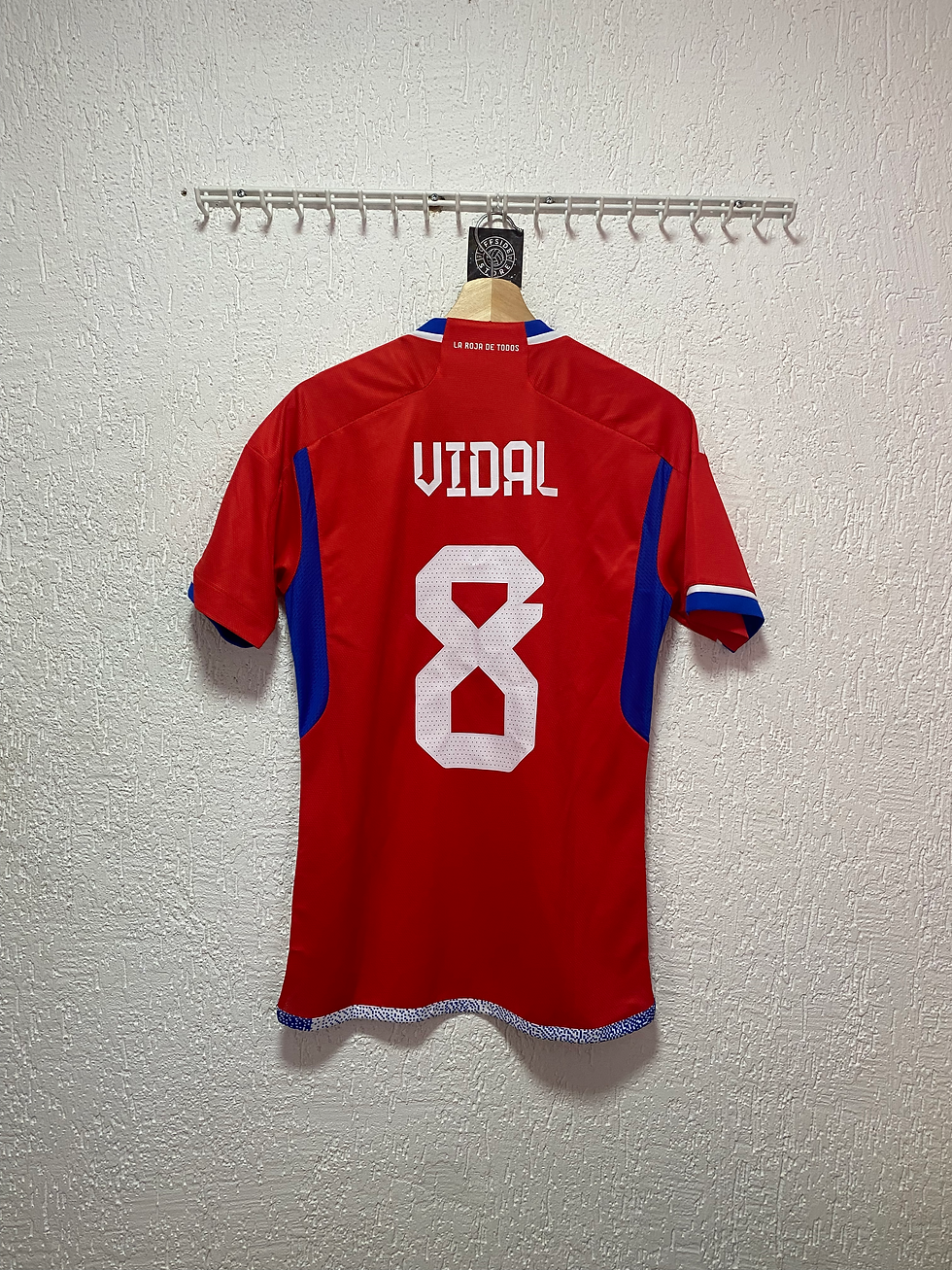 Miniatura: Camiseta Chile Vidal 8 2022