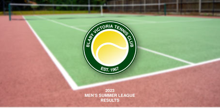 Men's Summer League 2023 - Results