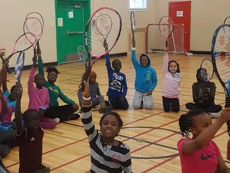 Edmonton Junior Tennis Society Brings a Special Tennis Event to Boys & Girls Club