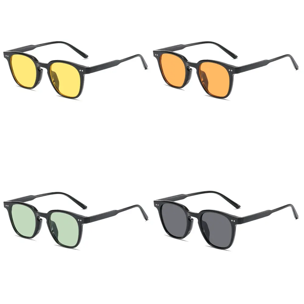 New Vintage Square Sunglasses Women Men Luxury Brand Small Round Sun Glasses